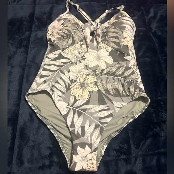 NWOT Seafolly Copacabana Tie Front One Piece size 6 us - Picture 10 of 15